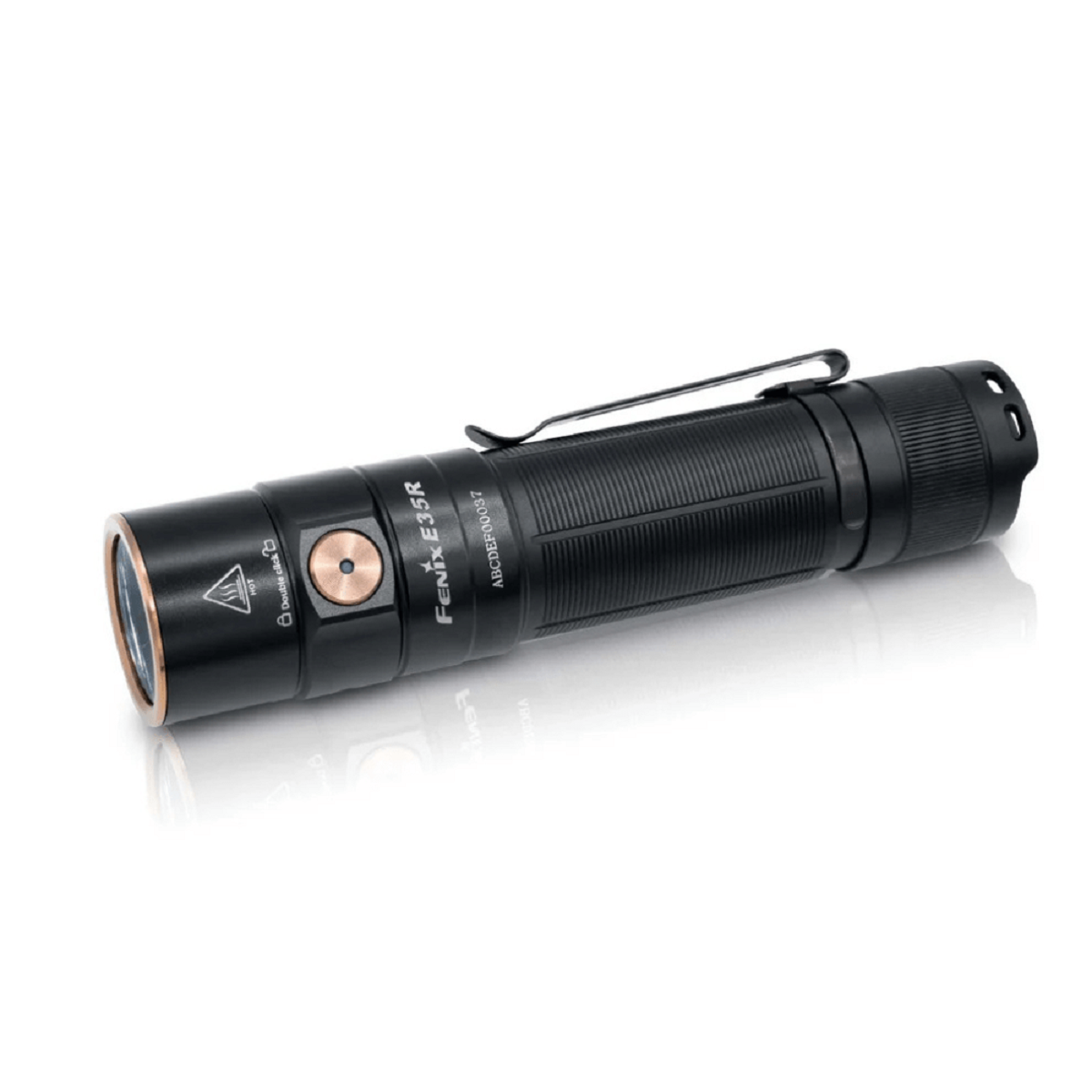 Fenix E35R 3100 Lumens Rechargeable Flash Light, Black