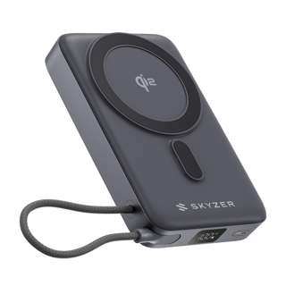Skyzer PB251 GoCharge 251 Qi2 10000mAh Powerbank, Dark Grey
