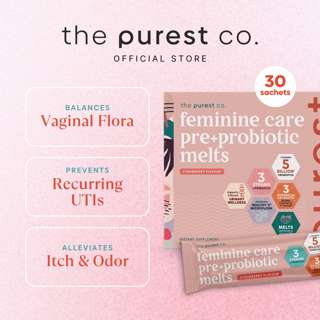 The Purest Co Feminine Care Pre+Probiotic Melts The Purest Co Feminine Care Pre+Probiotic Melts