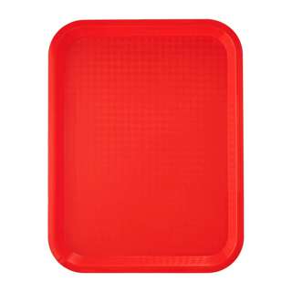 Sunnex Polyproplyene Food Tray - Red