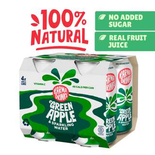 Karma Drinks Green Apple Sparkling Water