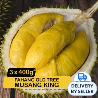 Durian Superman Pahang Old Tree MSW - Fresh (Dehusked)