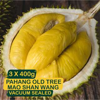 Durian Superman Pahang Old Tree MSW - Fresh (Dehusked)