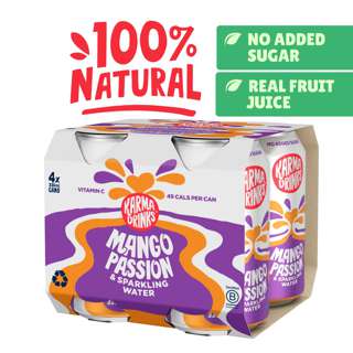 Karma Drinks Mango Passion Sparkling Water
