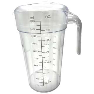 Sunnex Pc Water Measuring Pitcher With Cover 3.5L