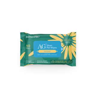 Nurture Pro AG Silver Pet Wipes - Coconut