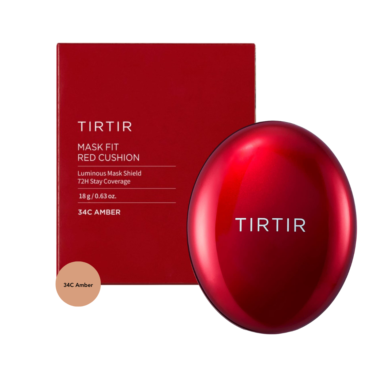 TIRTIR Mask Fit Red Cushion 34C Amber