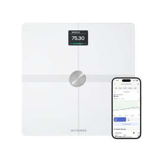 Withings Body Smart, Body comp, Heart Rate - White