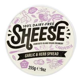 Bute Island Sheese Vegan Garlic and Herb Creamy Cheese Spread