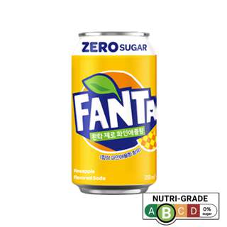 Fanta Zero Sugar - Pineapple Fanta Zero Sugar - Pineapple
