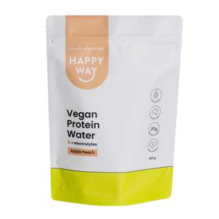 Happy Way Vegan Protein Water Powder - Apple Peach Happy Way Vegan Protein Water Powder - Apple Peach