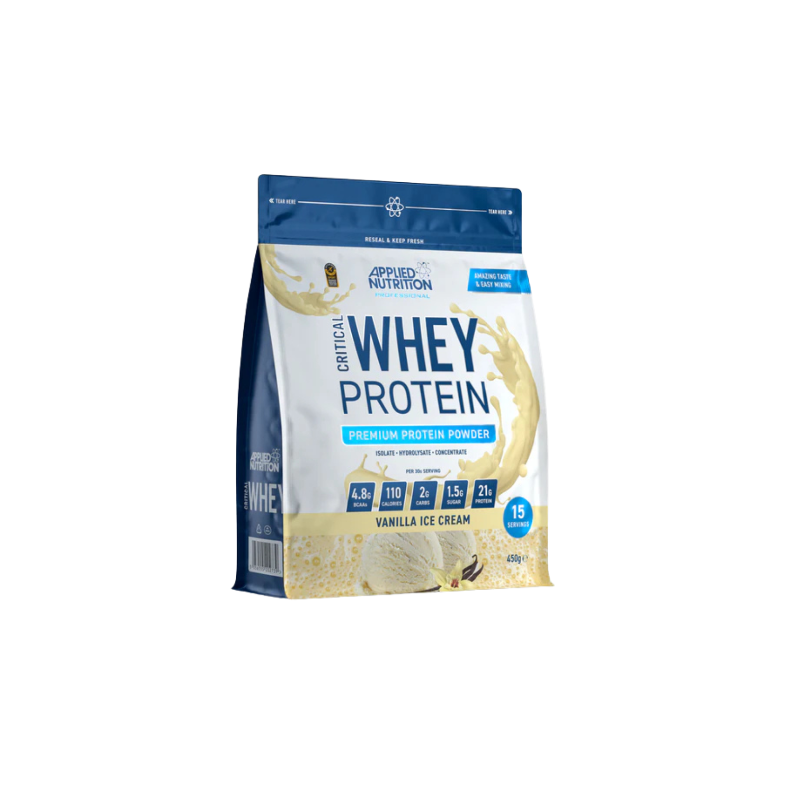 Applied Nutrition Critical Whey Protein Powder Vanilla Applied Nutrition Critical Whey Protein Powder Vanilla