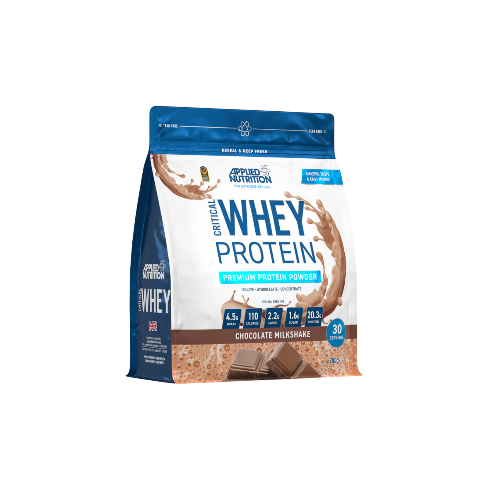 Applied Nutrition Critical Whey Protein Powder Chocolate