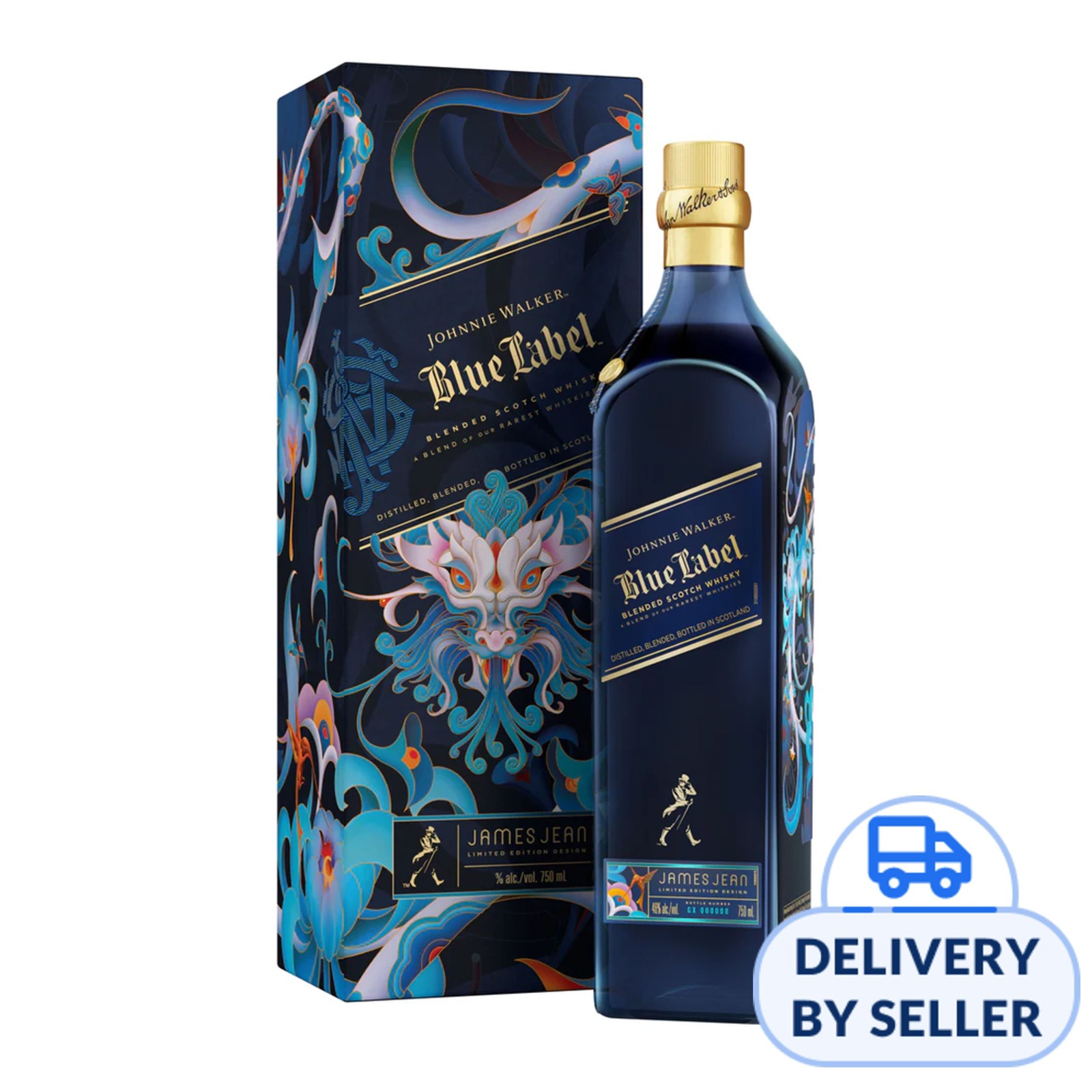 Johnnie Walker Blue Label 2 Glasses Gift Pack | NTUC FairPrice