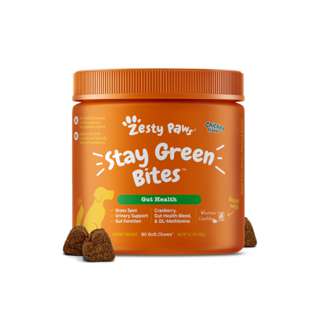 Zesty Paws Stay Green Bites Dog Supplements - Chicken