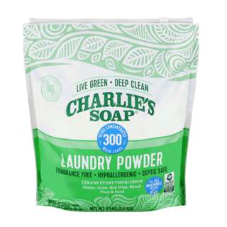 Charlie's Soap Laundry Powder Fragrance Free 300 Loads