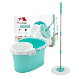 Sweet Home Supamop S-220 Blue Spin Manual Cleaning Mop