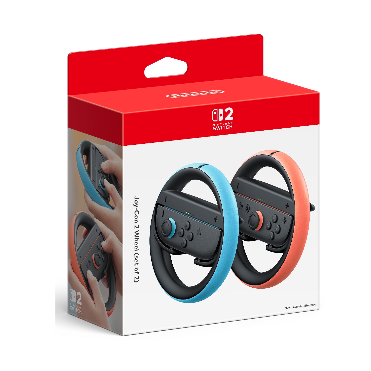 Nintendo Switch 2 Official Joy-Con 2 Wheel (Set of 2) | NTUC FairPrice