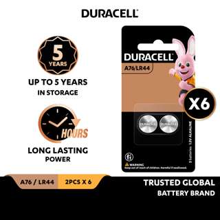 Duracell Specialty LR44 Alkaline Button Battery