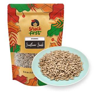 SnackFirst Stunning Sunflower Seeds - Natural, Unsalted