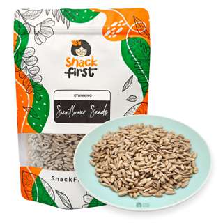 SnackFirst Stunning Sunflower Seeds - Natural, Unsalted