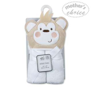 Cotton Baby 3D Hooded Towel - Monkey Cotton Baby 3D Hooded Towel - Monkey