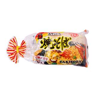 Miyakoichi Nama Yakisoba with Sauce 3 Servings Pack Miyakoichi Nama Yakisoba with Sauce 3 Servings Pack