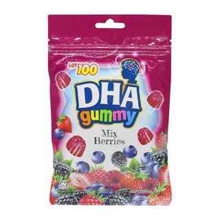 Lot 100 DHA Gummy - Mix Berries
