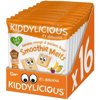 Kiddylicious Smoothie Melts - Banana, Mango & Passion Fruit