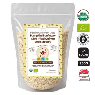Nature's Superfoods Organic Instant Overnight Oats - Seed Mix