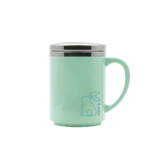 Zebra Stainless Steel Double Wall Mug Prima IV -Green (350ml)
