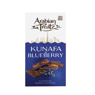 Arabian Treatz Pistachio Kunafa Milk chocolate with Blueberry