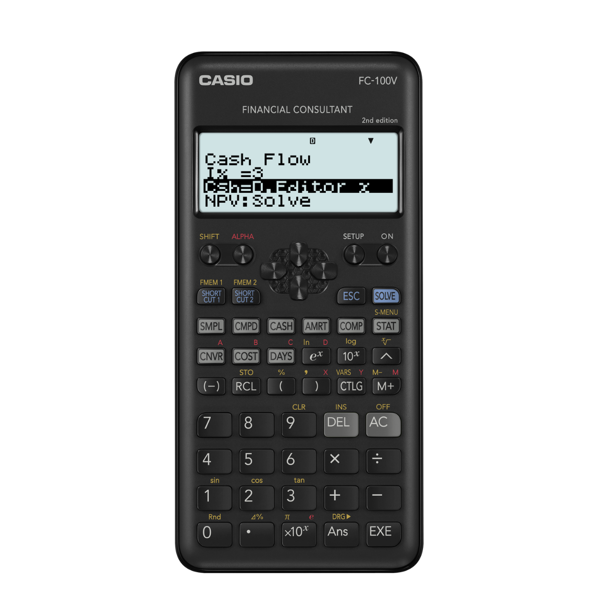 Casio FC-100V-2 Financial Calculator Casio FC-100V-2 Financial Calculator