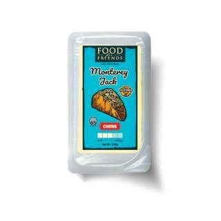 Food For Friends Cheese Chunk - Monterey Jack Food For Friends Cheese Chunk - Monterey Jack