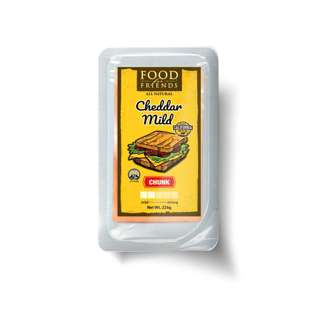 Food For Friends Cheese Chunk - Cheddar Mild Food For Friends Cheese Chunk - Cheddar Mild