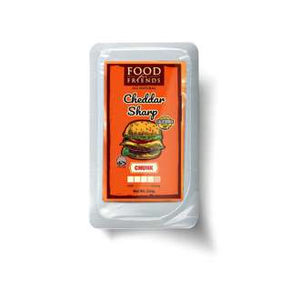Food For Friends Cheese Chunk - Cheddar Sharp Food For Friends Cheese Chunk - Cheddar Sharp