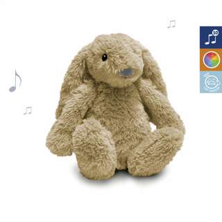 Zazu Ro The Rabbit - Sleep Soother with Nightlight (Taupe)