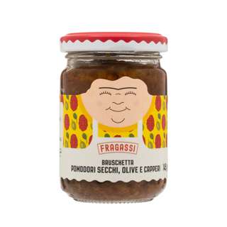 Tenuta Fragassi Bruschetta with Dried Tomatoe, Olives & Caper