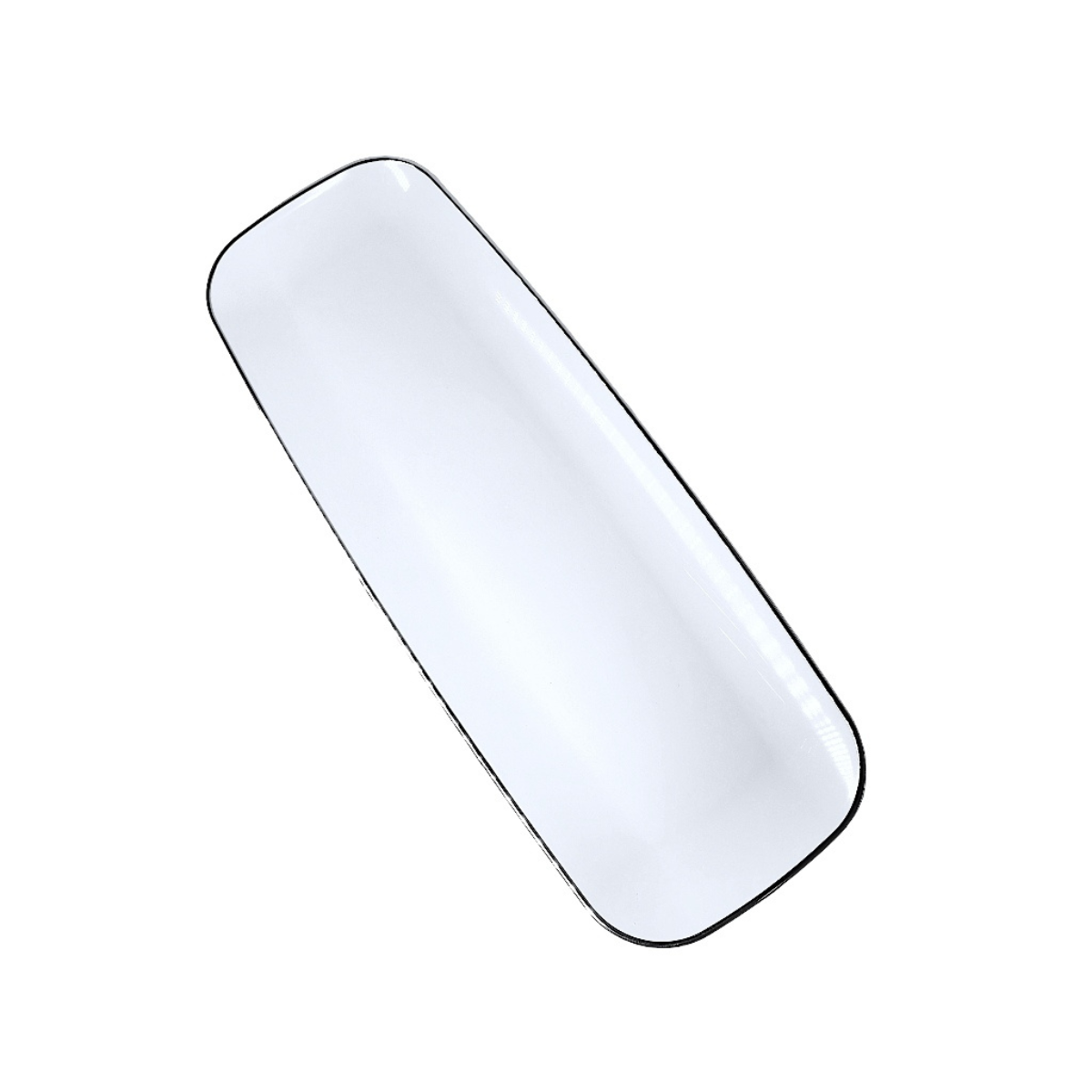 Partyforte Tableware Sushi Platter Tray 44cm Silver trim