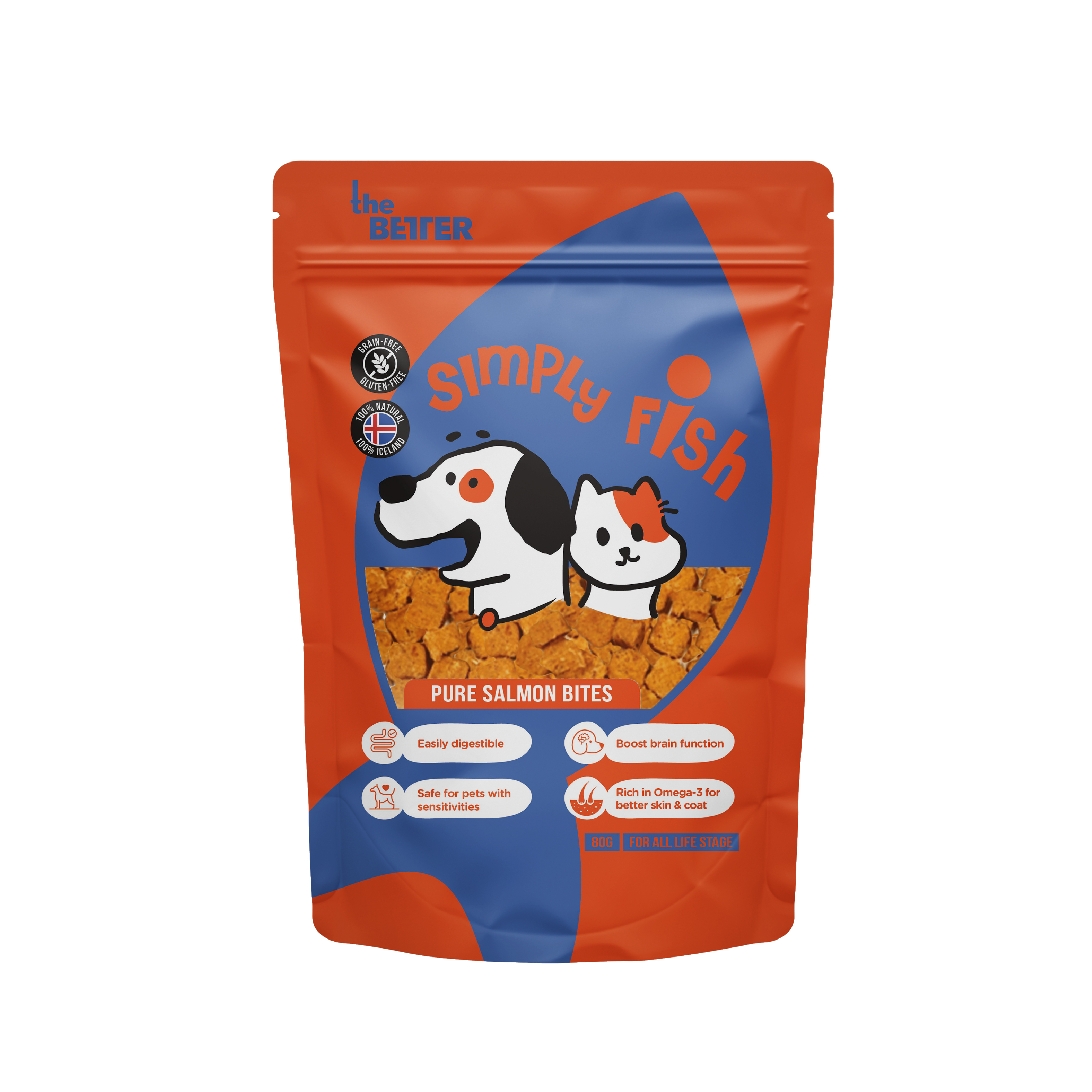 Fish 4 Dogs Puppy Training Salmon Bites (Grain Free) | NTUC FairPrice