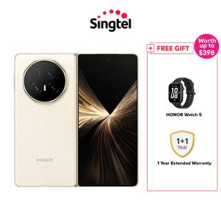 HONOR Magic V5 5G 512GB Foldable Phone - Ivory White