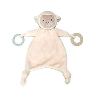 NYZE Newborn Plushie Teether Lovies Comforter - Sheep