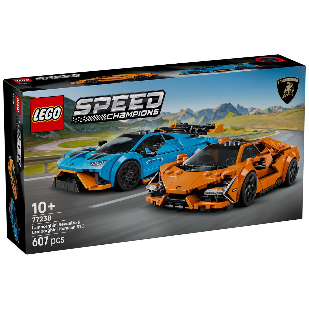 LEGO 77238 Speed Champions Lamborghini Revuelto N Huracan STO