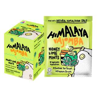 Himalaya Salt Candy Vajomba Honey Lime Mints Box of 12