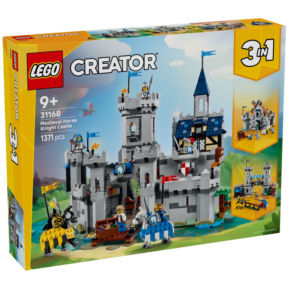 LEGO 31168 Creator Medieval Horse Knight Castle | NTUC FairPrice