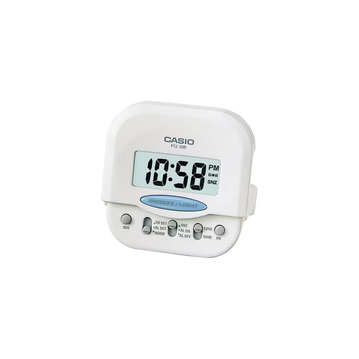 CASIO Analog Wecker TQ-228-4 – Mit Beleuchtung, Einfach & Zuverlässig