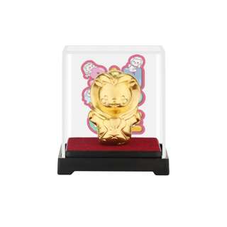 Mr Merlion Classic 24K Gold Foil Mini Figurine