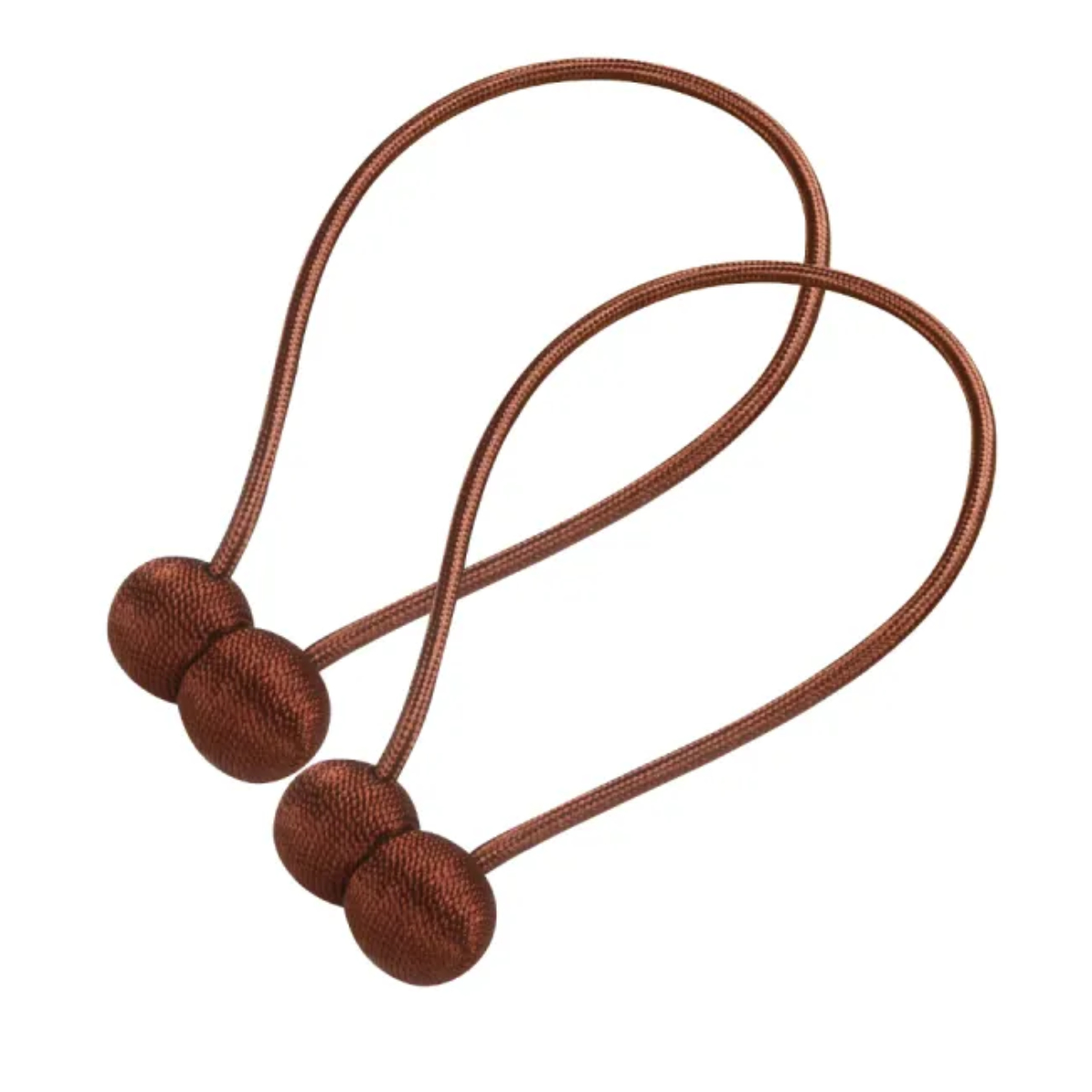 Sweet Home Magnetic Curtain Tie Rope - Coffee