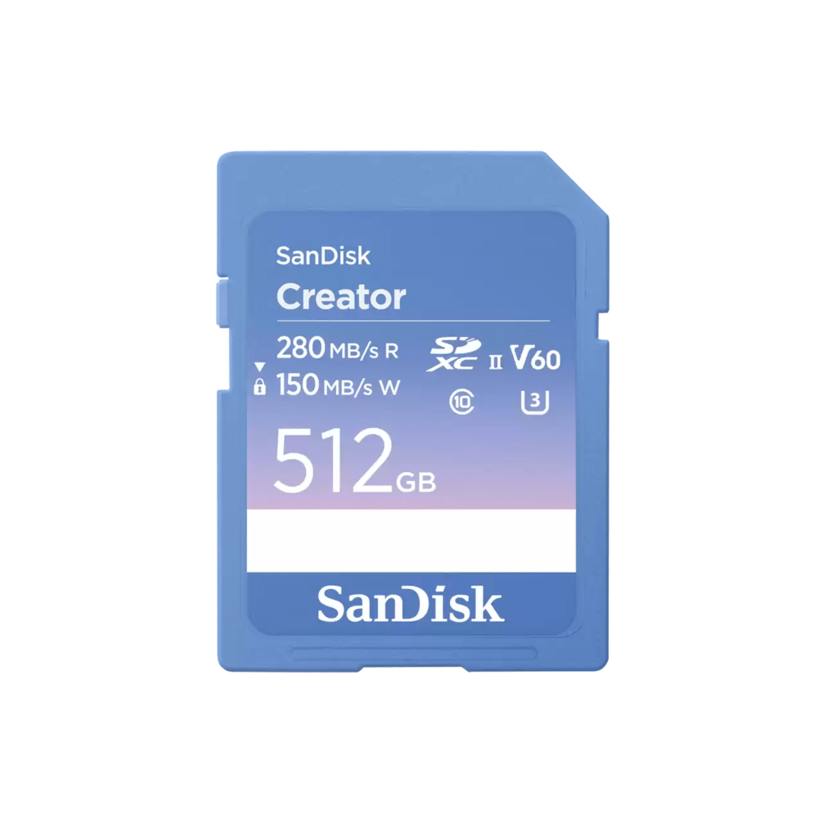 SanDisk Creator Series Creator SD UHS-II Card 280MB/s, 512GB