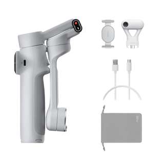 Insta360 Flow 2 Gimbal Stabilizer, AI tracker Bundle - Grey